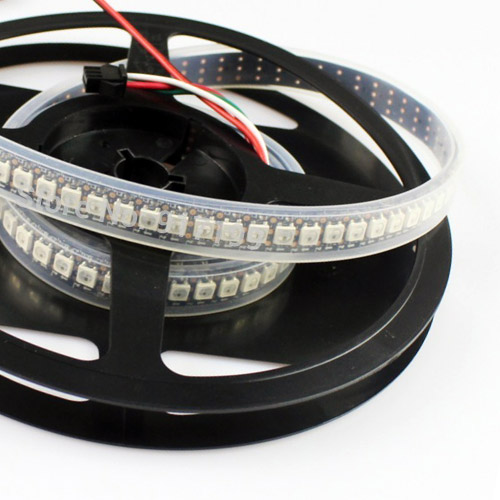 WS2811 DC5/12V Programmable LED Strip Lights, Addressable Digital Full Color Chasing Flexible LED Strips, Outdoor Waterproof, 288LEDs 6.56ft Per Reel By Sale WS2811 DC5/12V Programmable LED Strip Lights, Addressable Digital Full Color Chasing Flexible LED Strips, Outdoor Waterproof, 288LEDs 6.56ft Per Reel By Sale